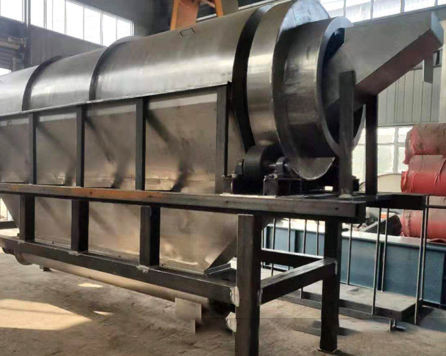 復(fù)合肥滾筒篩包含機(jī)架，滾筒篩和滾筒