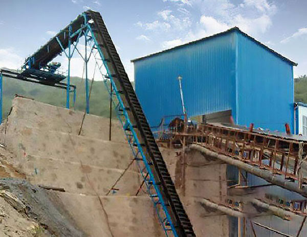 大傾角波狀擋邊帶式輸送機(jī)的結(jié)構(gòu)、安裝和調(diào)整