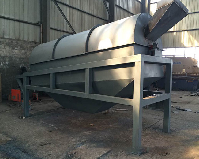 有機肥篩分設(shè)備-有機肥篩分機-有機肥滾筒篩分機